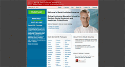 Desktop Screenshot of dentalinstituteofamerica.com
